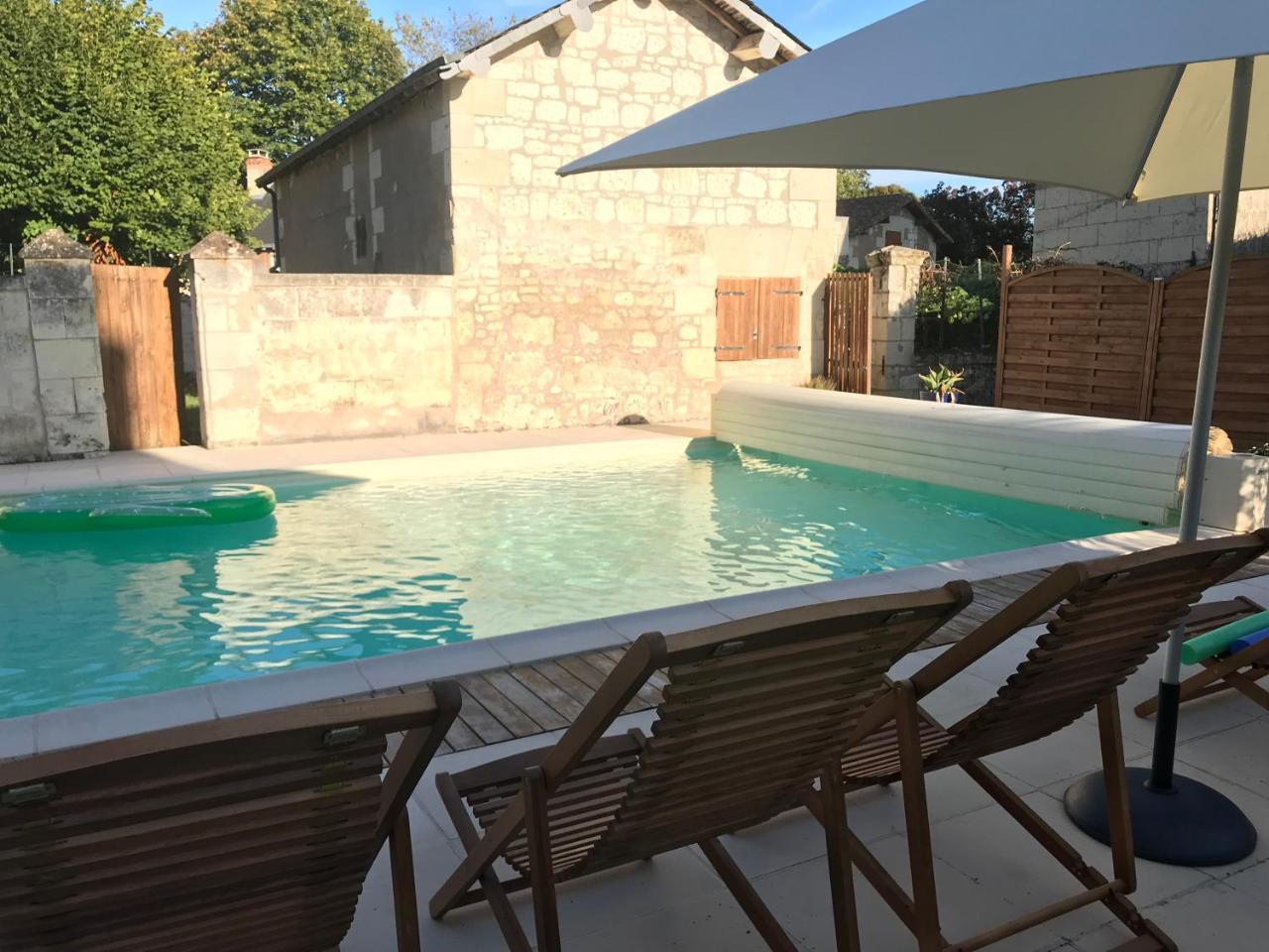 Bed and Breakfast Demeure De Beaulieu Le Coudray-Macouard Esterno foto