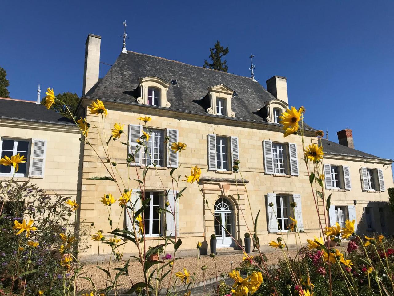 Bed and Breakfast Demeure De Beaulieu Le Coudray-Macouard Esterno foto